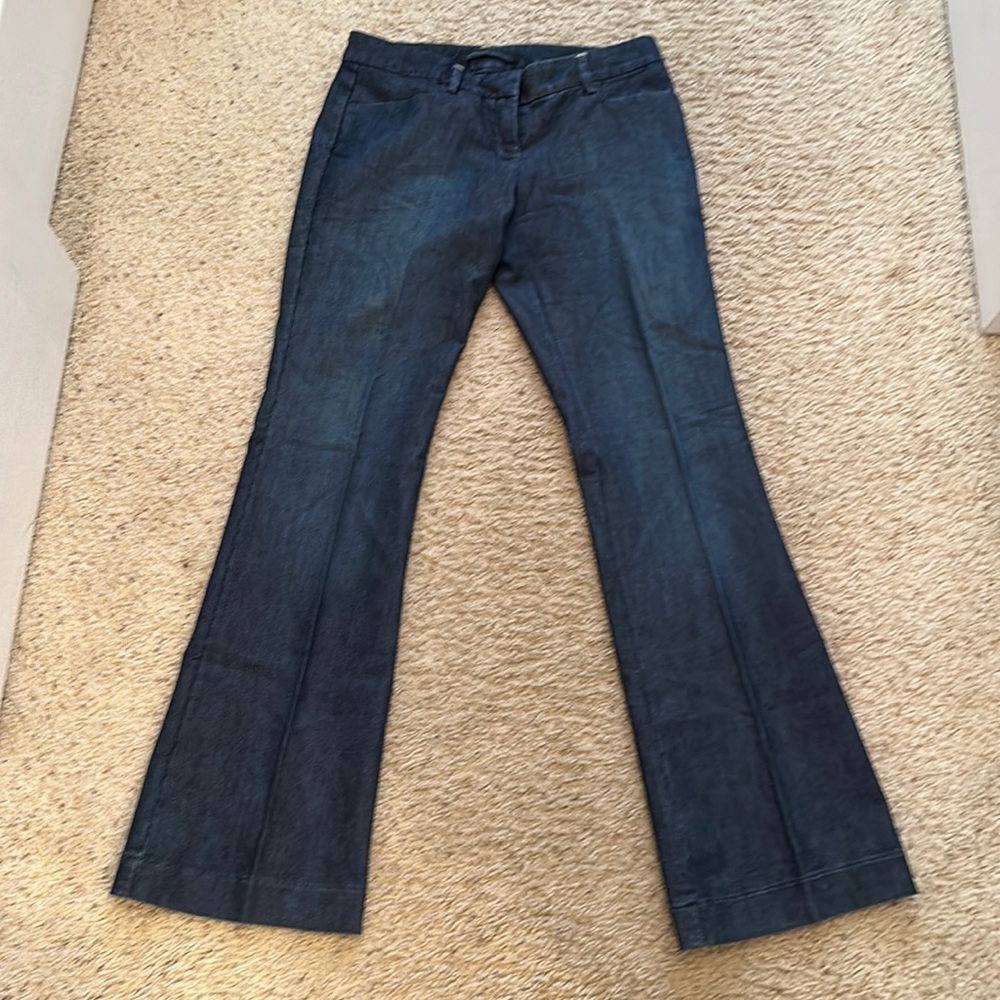 Dark Denim stretch trouser